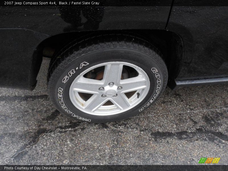 Black / Pastel Slate Gray 2007 Jeep Compass Sport 4x4