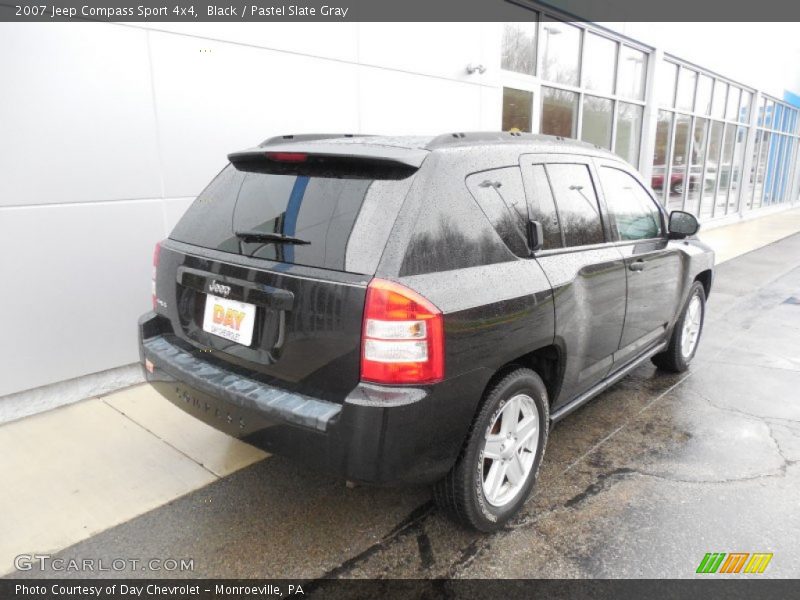 Black / Pastel Slate Gray 2007 Jeep Compass Sport 4x4
