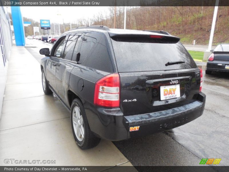 Black / Pastel Slate Gray 2007 Jeep Compass Sport 4x4