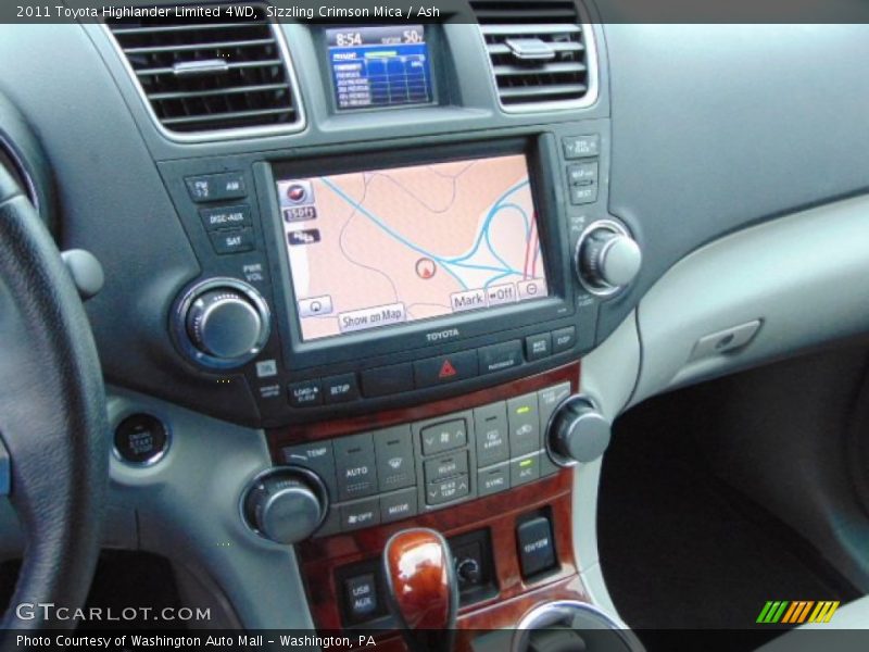 Sizzling Crimson Mica / Ash 2011 Toyota Highlander Limited 4WD