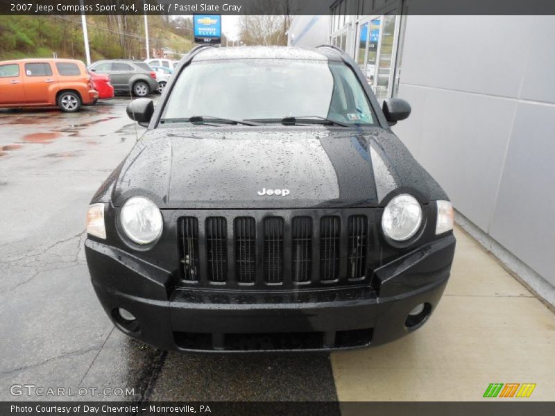 Black / Pastel Slate Gray 2007 Jeep Compass Sport 4x4