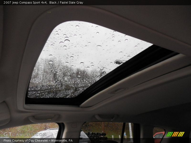 Black / Pastel Slate Gray 2007 Jeep Compass Sport 4x4