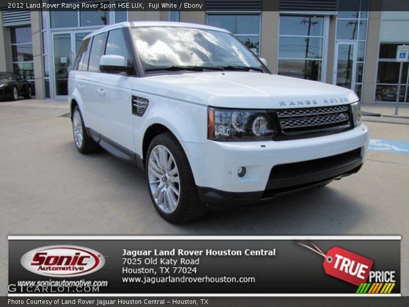 Fuji White / Ebony 2012 Land Rover Range Rover Sport HSE LUX