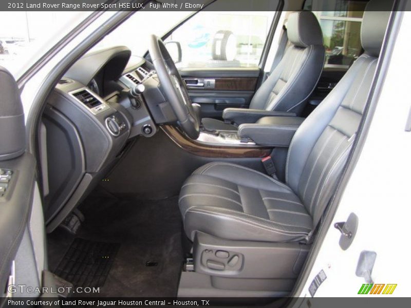 Fuji White / Ebony 2012 Land Rover Range Rover Sport HSE LUX