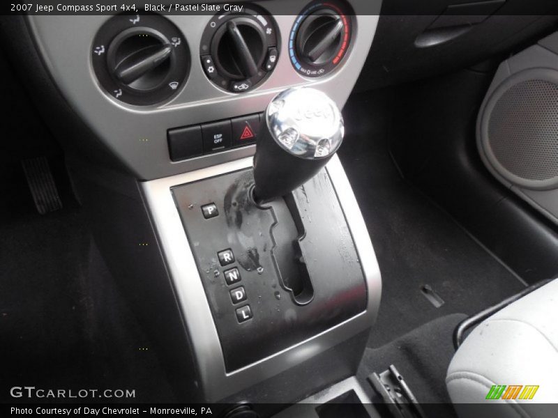 Black / Pastel Slate Gray 2007 Jeep Compass Sport 4x4