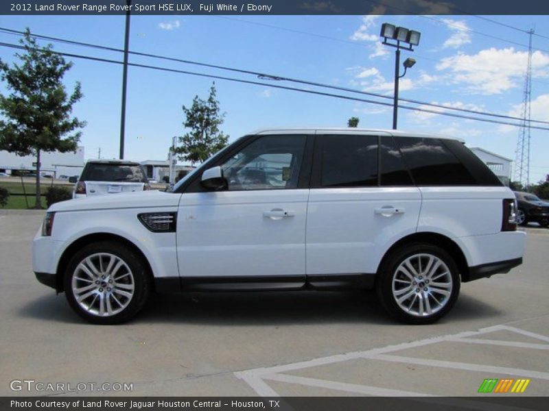 Fuji White / Ebony 2012 Land Rover Range Rover Sport HSE LUX