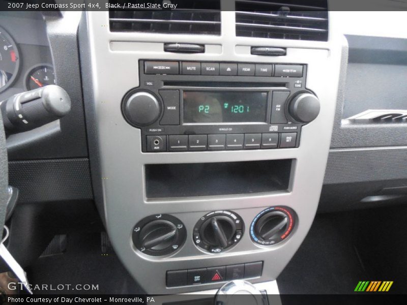 Black / Pastel Slate Gray 2007 Jeep Compass Sport 4x4