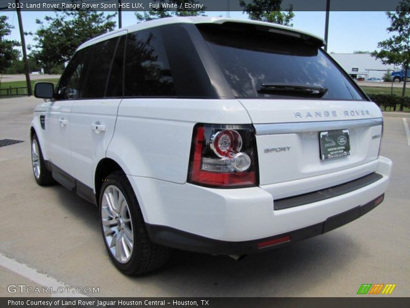 Fuji White / Ebony 2012 Land Rover Range Rover Sport HSE LUX