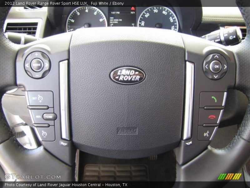 Fuji White / Ebony 2012 Land Rover Range Rover Sport HSE LUX