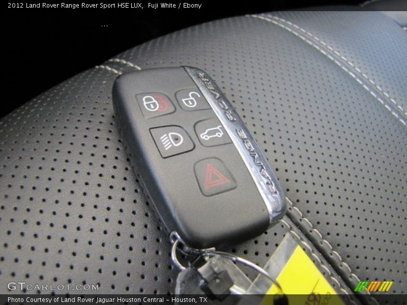 Fuji White / Ebony 2012 Land Rover Range Rover Sport HSE LUX
