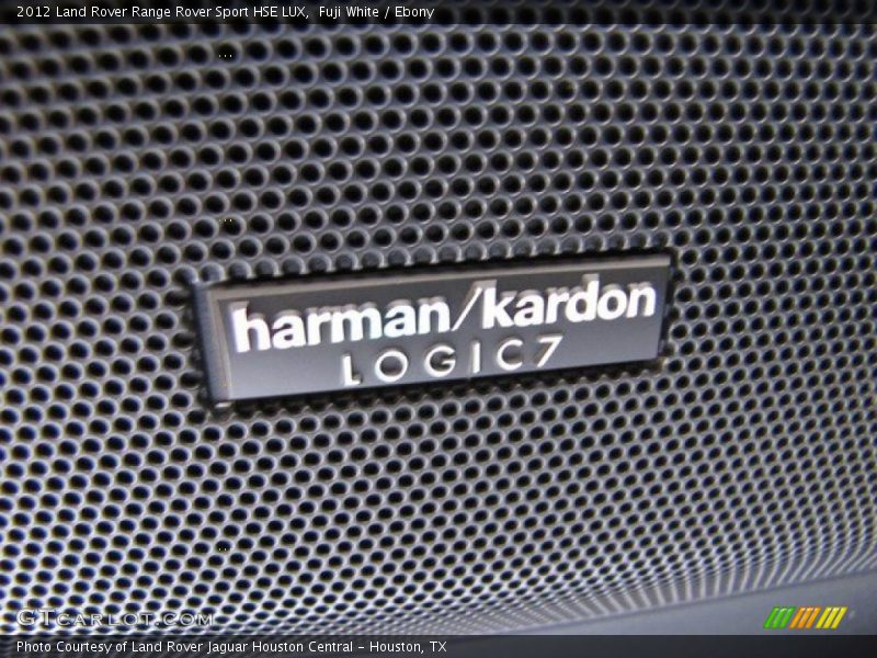 Fuji White / Ebony 2012 Land Rover Range Rover Sport HSE LUX