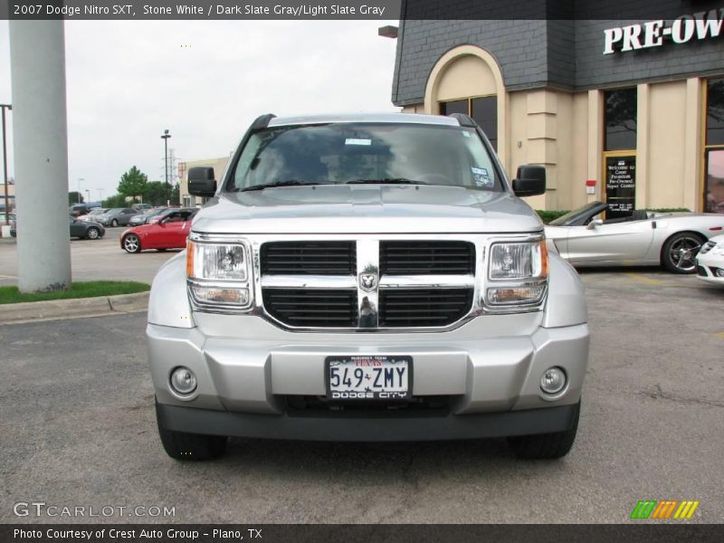 Stone White / Dark Slate Gray/Light Slate Gray 2007 Dodge Nitro SXT