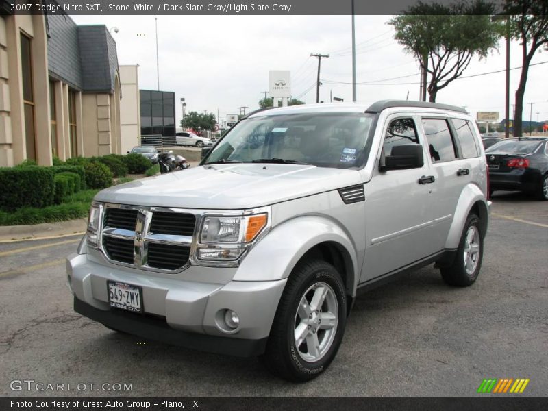 Stone White / Dark Slate Gray/Light Slate Gray 2007 Dodge Nitro SXT