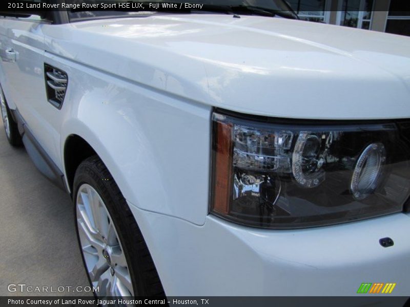 Fuji White / Ebony 2012 Land Rover Range Rover Sport HSE LUX