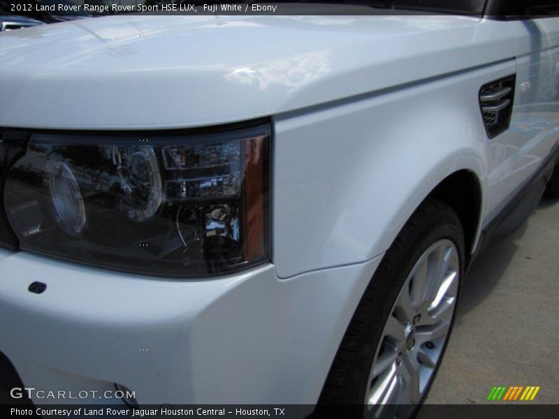 Fuji White / Ebony 2012 Land Rover Range Rover Sport HSE LUX