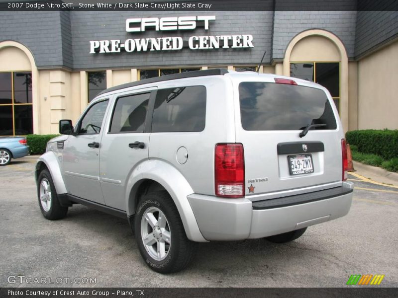 Stone White / Dark Slate Gray/Light Slate Gray 2007 Dodge Nitro SXT