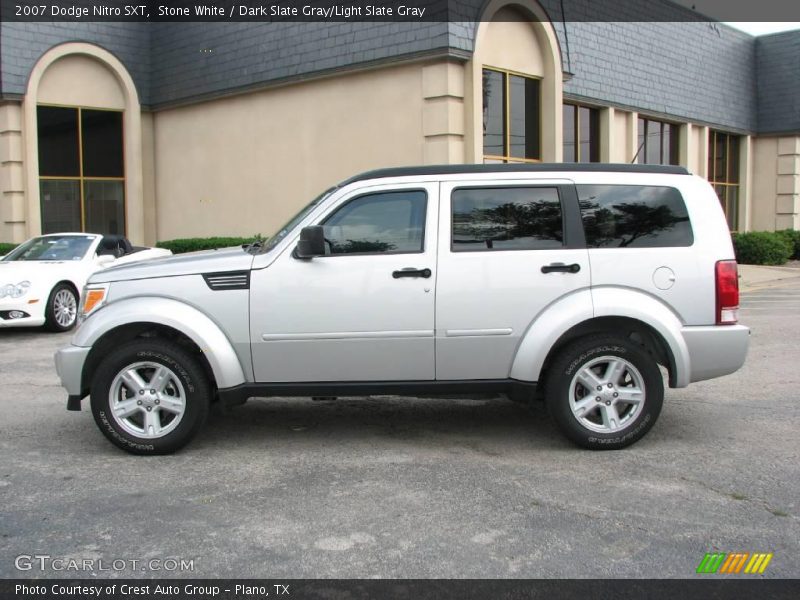 Stone White / Dark Slate Gray/Light Slate Gray 2007 Dodge Nitro SXT