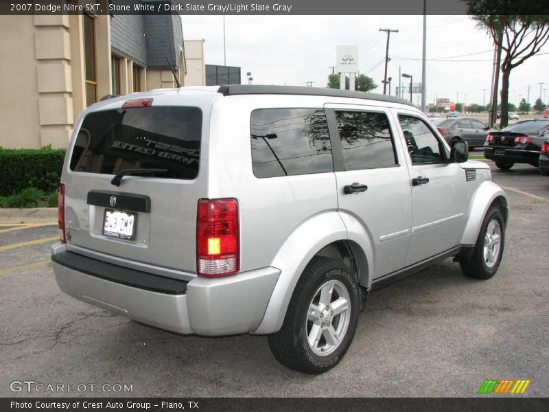 Stone White / Dark Slate Gray/Light Slate Gray 2007 Dodge Nitro SXT