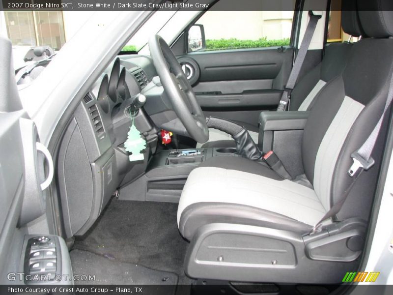 Stone White / Dark Slate Gray/Light Slate Gray 2007 Dodge Nitro SXT