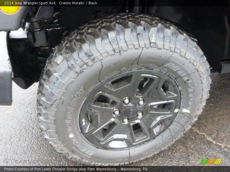 Granite Metallic / Black 2014 Jeep Wrangler Sport 4x4