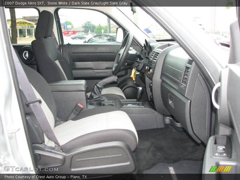 Stone White / Dark Slate Gray/Light Slate Gray 2007 Dodge Nitro SXT