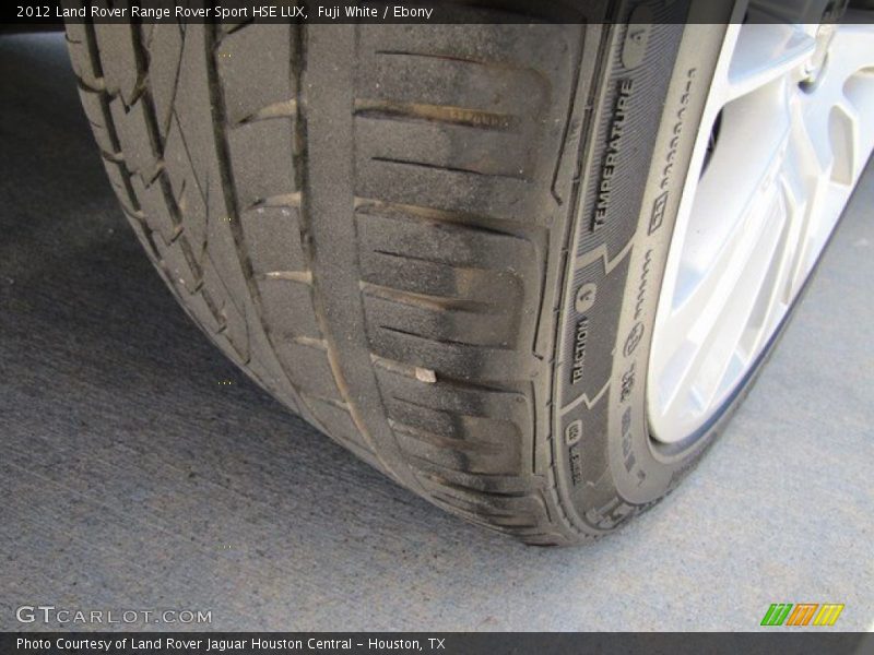 Fuji White / Ebony 2012 Land Rover Range Rover Sport HSE LUX