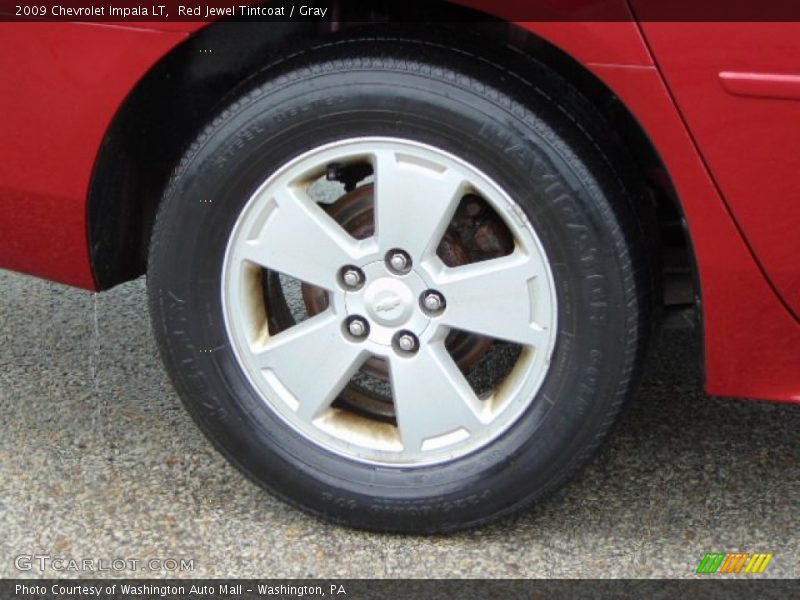 Red Jewel Tintcoat / Gray 2009 Chevrolet Impala LT