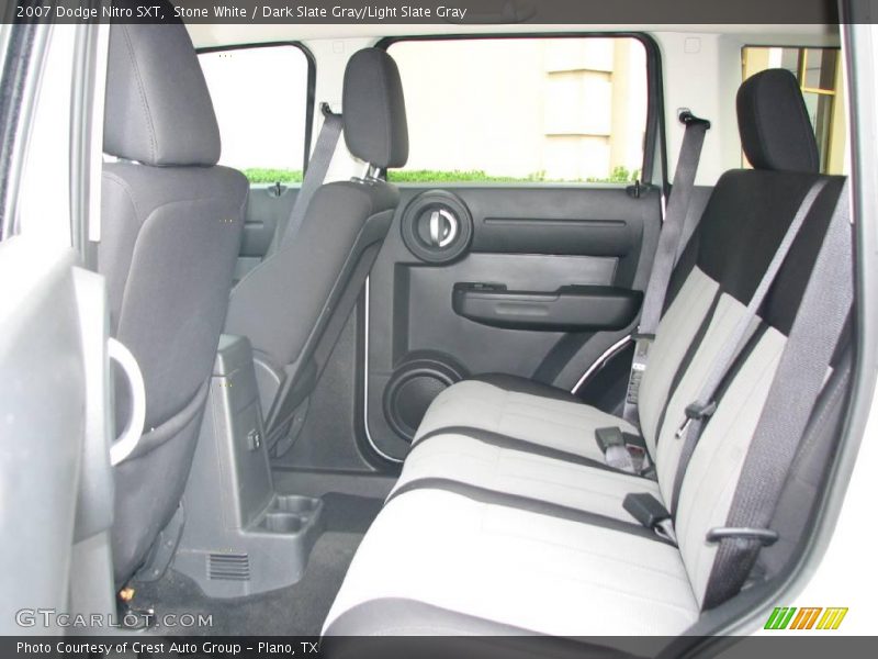 Stone White / Dark Slate Gray/Light Slate Gray 2007 Dodge Nitro SXT