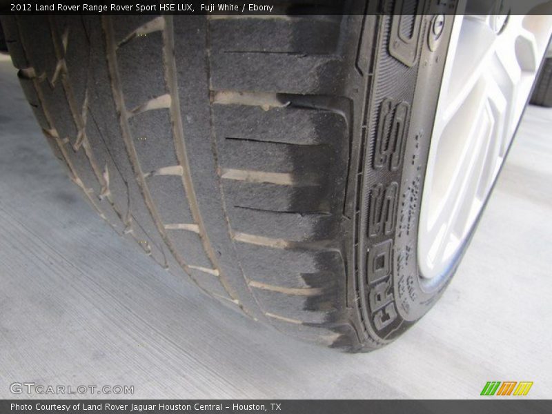 Fuji White / Ebony 2012 Land Rover Range Rover Sport HSE LUX