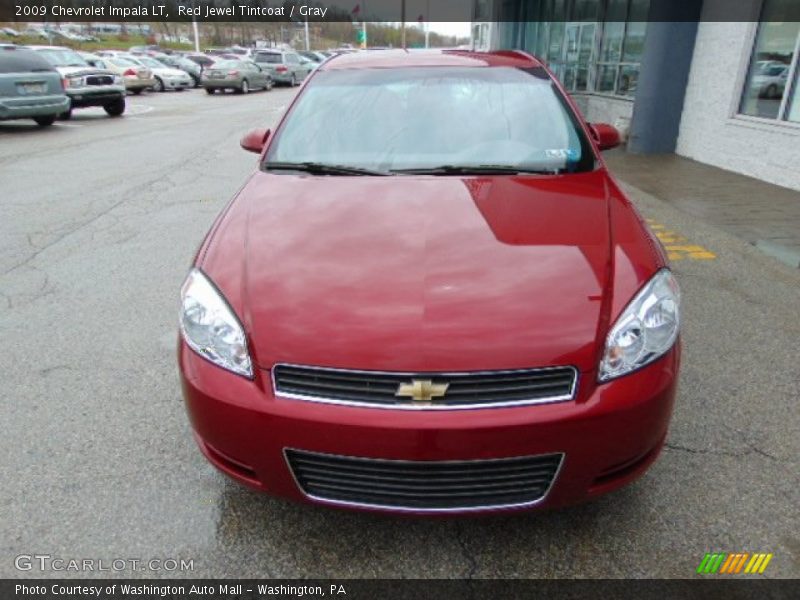 Red Jewel Tintcoat / Gray 2009 Chevrolet Impala LT