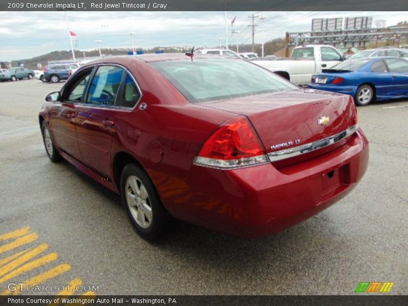 Red Jewel Tintcoat / Gray 2009 Chevrolet Impala LT