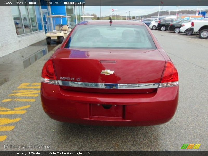 Red Jewel Tintcoat / Gray 2009 Chevrolet Impala LT
