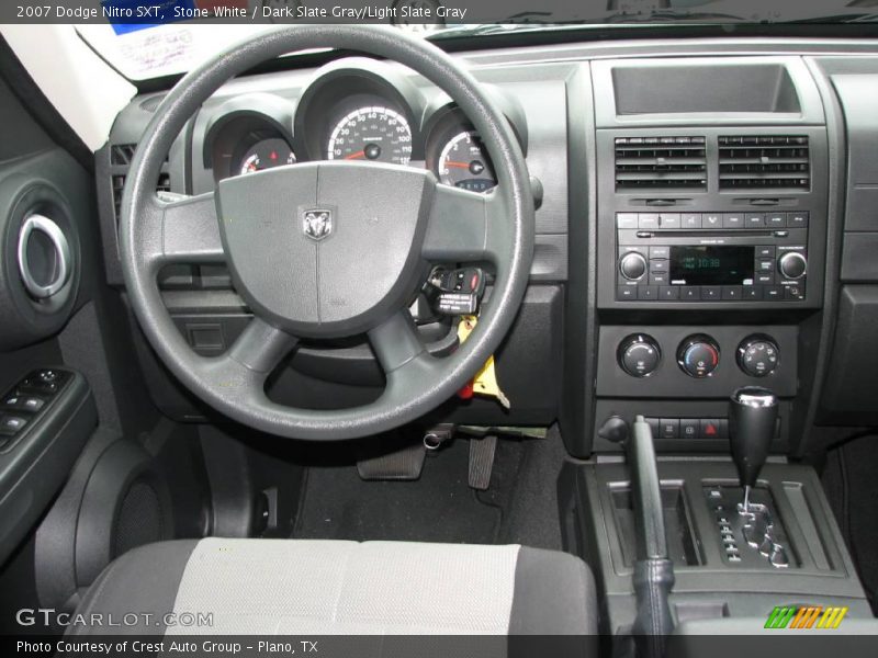 Stone White / Dark Slate Gray/Light Slate Gray 2007 Dodge Nitro SXT