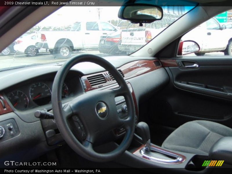 Red Jewel Tintcoat / Gray 2009 Chevrolet Impala LT