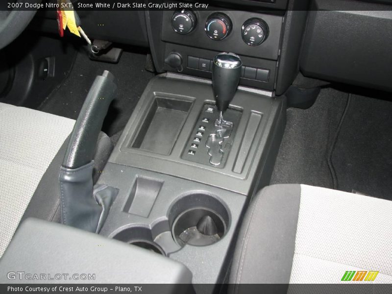 Stone White / Dark Slate Gray/Light Slate Gray 2007 Dodge Nitro SXT