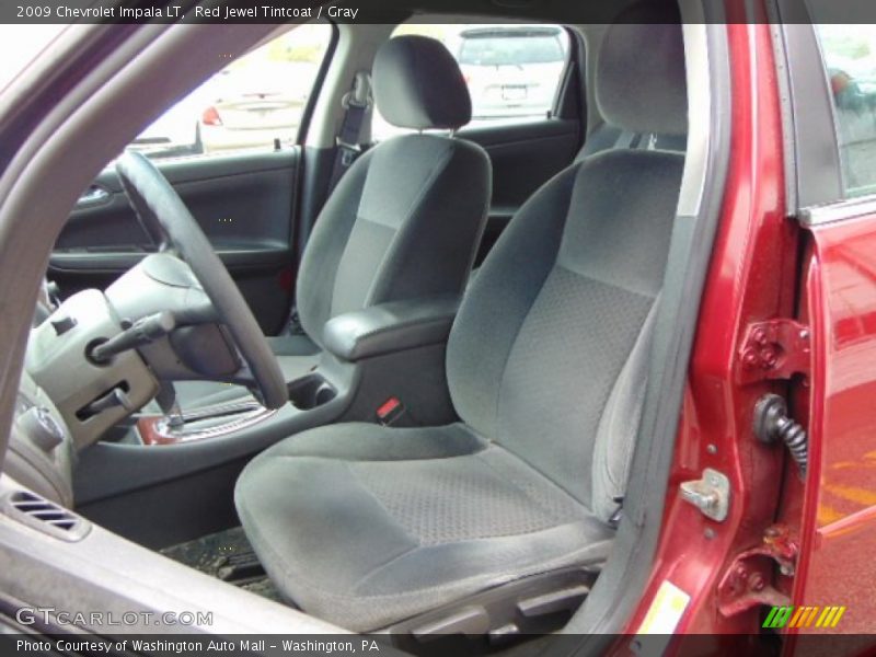 Red Jewel Tintcoat / Gray 2009 Chevrolet Impala LT