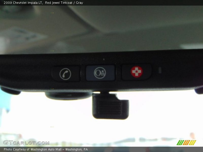 Red Jewel Tintcoat / Gray 2009 Chevrolet Impala LT
