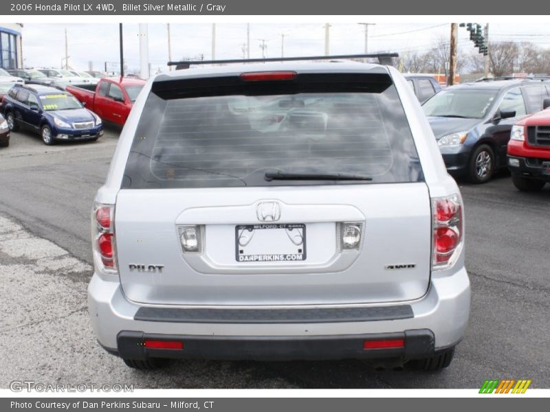 Billet Silver Metallic / Gray 2006 Honda Pilot LX 4WD