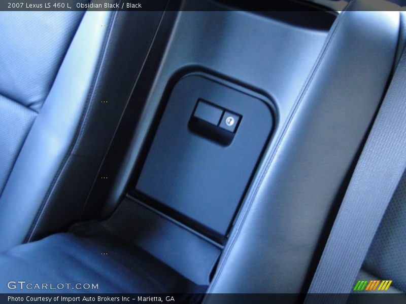 Obsidian Black / Black 2007 Lexus LS 460 L