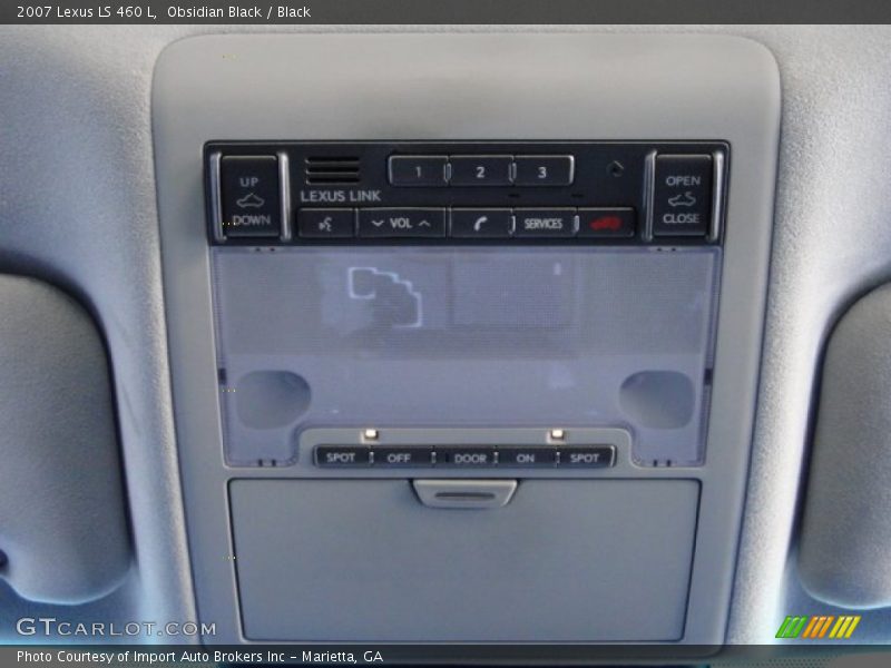 Obsidian Black / Black 2007 Lexus LS 460 L