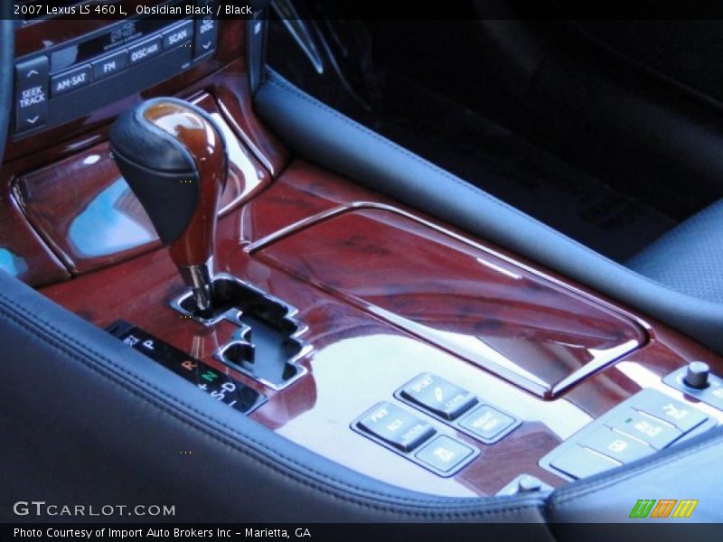 Obsidian Black / Black 2007 Lexus LS 460 L