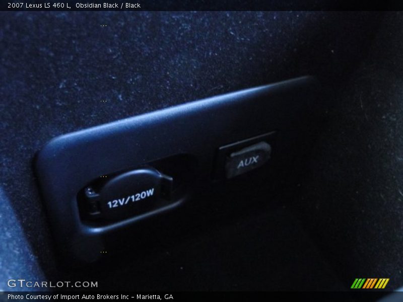 Obsidian Black / Black 2007 Lexus LS 460 L