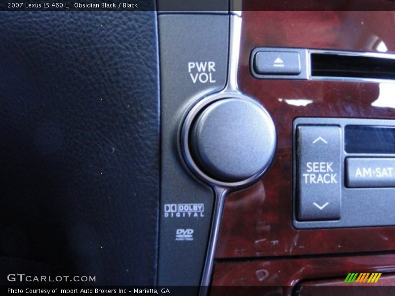 Obsidian Black / Black 2007 Lexus LS 460 L