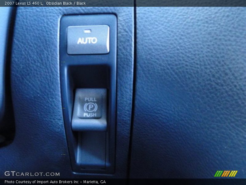 Obsidian Black / Black 2007 Lexus LS 460 L