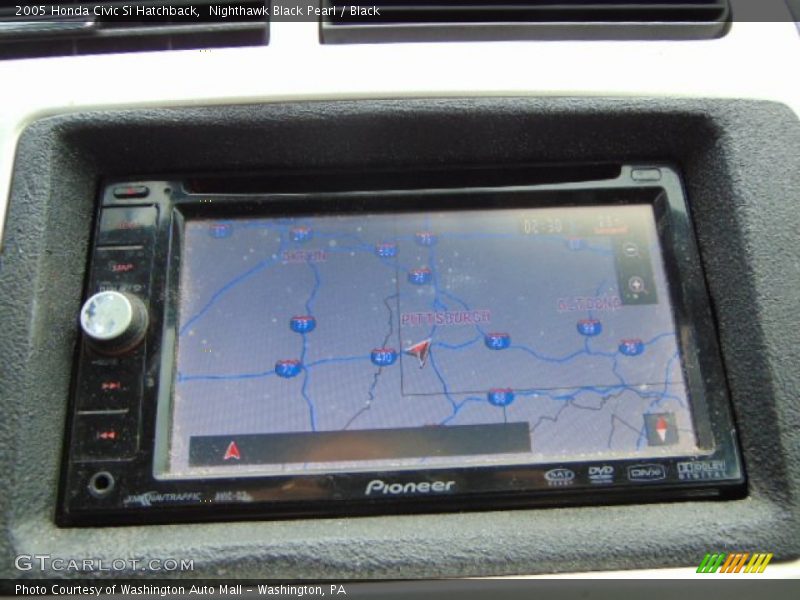 Nighthawk Black Pearl / Black 2005 Honda Civic Si Hatchback