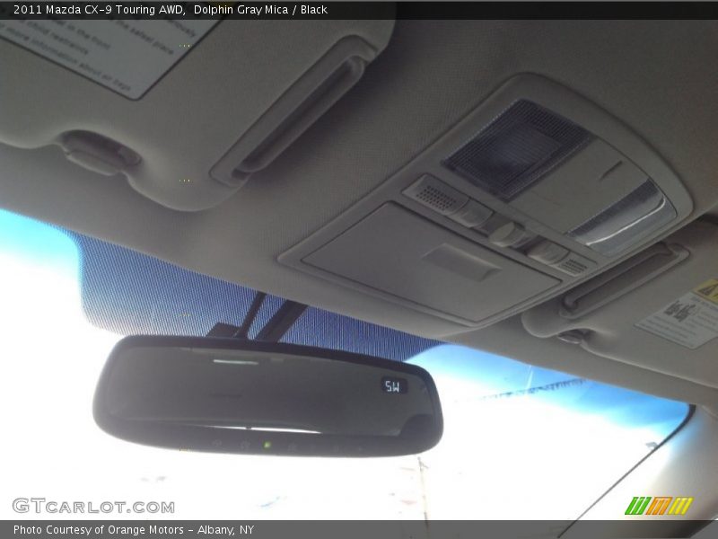 Dolphin Gray Mica / Black 2011 Mazda CX-9 Touring AWD
