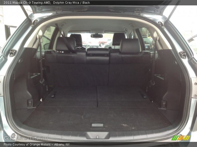 Dolphin Gray Mica / Black 2011 Mazda CX-9 Touring AWD