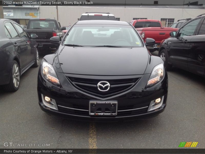 Ebony Black / Black 2012 Mazda MAZDA6 i Touring Sedan