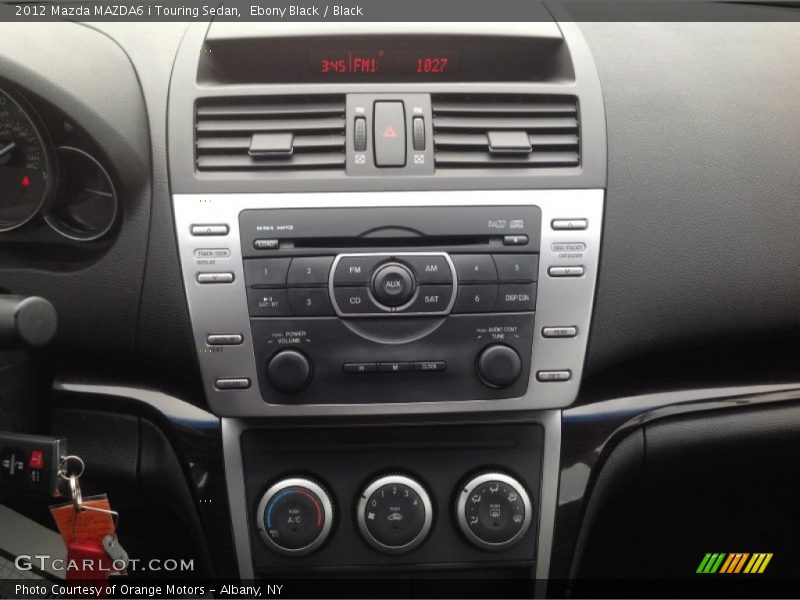 Ebony Black / Black 2012 Mazda MAZDA6 i Touring Sedan
