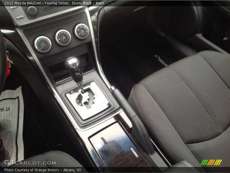 Ebony Black / Black 2012 Mazda MAZDA6 i Touring Sedan